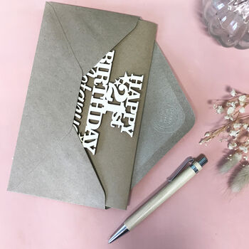 Personalised 21st Birthday Card Keepsake, 10 of 12