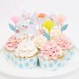 Easter Bunny And Flowers Cupcake Kit, thumbnail 1 of 2