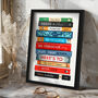Personalised Books Print For Dad, thumbnail 1 of 4