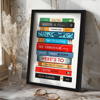Personalised Books Print For Dad, 4 of 4