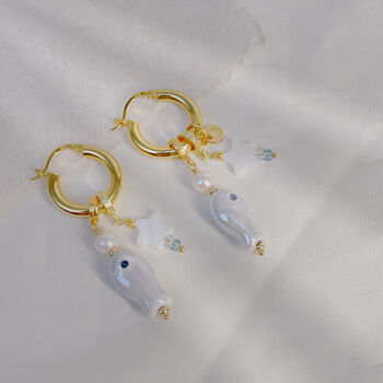 Aquatic Companions Earrings, 3 of 11