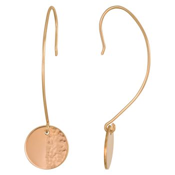 Gold Plated Or Sterling Silver 'Moon Tide' Earrings, 3 of 6
