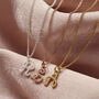 Petite Rope Initial Necklace, thumbnail 1 of 8