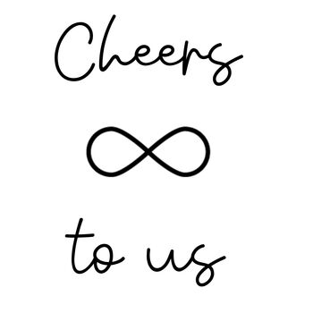 Personalised Gin Glass With Name And Symbol, 5 of 12