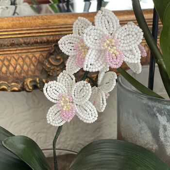 Orchid Plant Beaded Craft Kit, 2 of 5