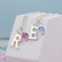 Personalised Birthstone Charm Necklace, thumbnail 3 of 8