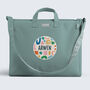 Personalised Abstract Design Kids Book Bag, thumbnail 1 of 9