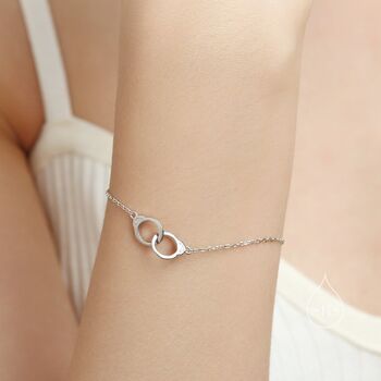 Sterling Silver Handcuff Bracelet, 2 of 11