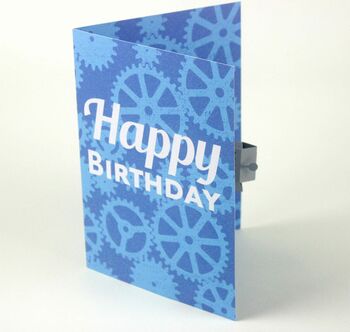 Pop Up Robot Greetings Card, 3 of 6