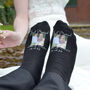 Just Married Personalised Photo Socks, thumbnail 1 of 4