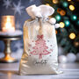 Personalised Pink Christmas Tree Sack, thumbnail 2 of 4