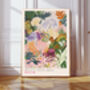 Japanese Ritsurin Garden Floral Art Print, thumbnail 1 of 4