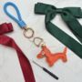 Dachshund Keyring With Braided Strap – Cute Sausage Dog Lover Stocking Filler Two Colour Options, thumbnail 6 of 9