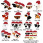 Personalised Dog Christmas Decoration Santa Hat, thumbnail 8 of 12