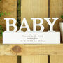 Personalised Heart Ornament For New Baby, thumbnail 1 of 2