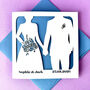Personalised Wedding Couple Card, thumbnail 2 of 4