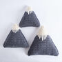 Mountain Top Cushion Crochet Kit, thumbnail 3 of 8