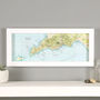 Sorrento, Positano, Amalfi Hand Drawn Map Print, thumbnail 5 of 7