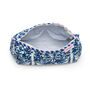 Serendipity Cotton Cosmetic Case Blue Reef, thumbnail 2 of 3