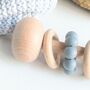 Personalised Wooden Baby Rattle Montessori Inspired, thumbnail 2 of 5