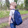 Personalised Embroidered Monogram Children's Backpack, thumbnail 3 of 5