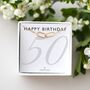 50th Birthday Necklace – Gift For Her For 50th Birthday, thumbnail 1 of 8