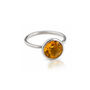 Desert Sun Quartz Ring In Sterling Silver, thumbnail 1 of 5