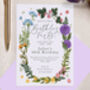 Personalised A6 Floral Birthday Party Invitation, thumbnail 3 of 3