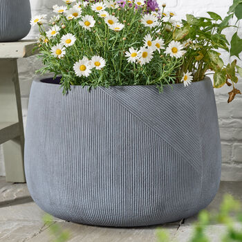 Silverstone Symmetry Stripe Planter, 7 of 7