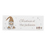 Personalised Christmas Gonk Wooden Mantel Decoration, thumbnail 5 of 5