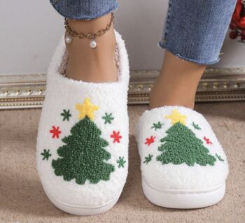 Christmas Tree Slippers, 3 of 5