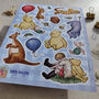 Winnie The Pooh Vinyl Sticker Sheet Set, thumbnail 7 of 8