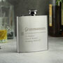 Personalised Groomsman Hip Flask, thumbnail 3 of 4