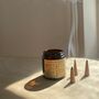 Californian Sage Incense Cones In Amber Glass Jar, thumbnail 1 of 4