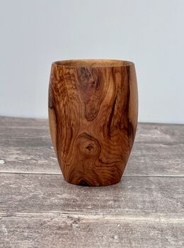 Olive Wood Tumbler, 3 of 4