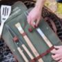 Personalised Denim Barbecue Tools Gift Set, thumbnail 3 of 5