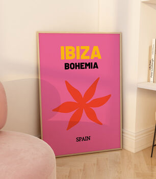 Ibiza Spain Travel Print, 2 of 3