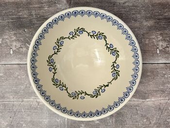 Floral Garland Patterned Deep Serving Bowl, 21.5cm, 2 of 3