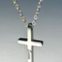 Personalised Christening Cross Chain Name Engraving, thumbnail 3 of 6