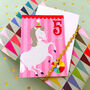 Horse 5th Birthday Card, thumbnail 5 of 5