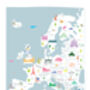 Map Of Europe Print, thumbnail 3 of 5