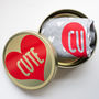Personalised Love Heart Socks In A Tin, thumbnail 2 of 5