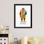 Personalised Watercolour Animal Wall Print, thumbnail 10 of 12
