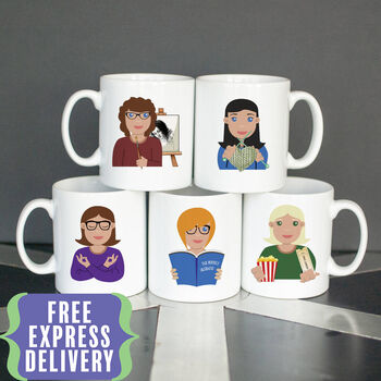 Personalised Hobby Mug Gift For Her, 2 of 12