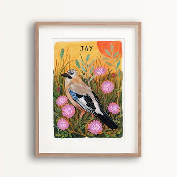 Jay Bird Art Print, 5 of 7