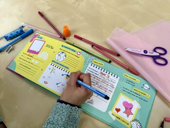 Friendship Memory Book For Kids | A5 School Keepsake And Activity Book For Friends, 6 of 12