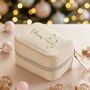 Personalised Star Sign Zodiac Travel Jewellery Box Christmas Gift For Her, thumbnail 1 of 12