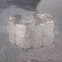 Roman Chunky Gold Statement Necklace, thumbnail 3 of 4