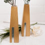 Two Personalised Wooden Vases, thumbnail 4 of 12