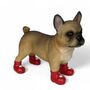 French Bulldog In Love Heart Wellies Valentines Gift, thumbnail 6 of 8